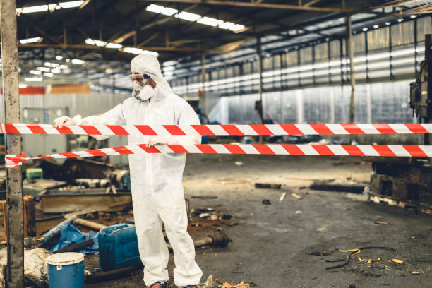 Professional Biohazard technician working in Swarthmore, PA